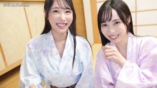 SIMW-005 オレのチ●ポを愛するWセフレと湯けむり3P！野球拳で浴衣を脱がせたあとは露天風呂でびっちょり乱交♪仲良し美巨乳2人組の痴女エロ責めに完敗→W中出し完了っ