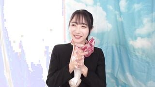NGHJ-051 美しい制服姿がたまんない大企業の受付嬢さんがじゅぼじゅぼ連続射精ノーハンドフェラ大会！！恥ずかしそうにお口だけでデカチン「おしゃぶりしてると下のお口にも