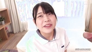 【モザイク破壊】DVEH-075 優しくて可愛い看護師さん//「悩める童貞くんの早漏チ○ポを診察してくれませんか！？」どんなに暴発しても許してくれる美人ナースさん「何回射