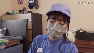 【モザイク破壊】DVRT-067 むっちり巨乳のハウスクリーニングのお姉さんが追加サービスで射精のお手伝いしてくれた 羽月乃蒼