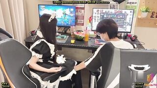 麻豆传媒STP35286 slaeta少女的电竞陪玩顶级服务吃鸡口交侍奉 小米粥