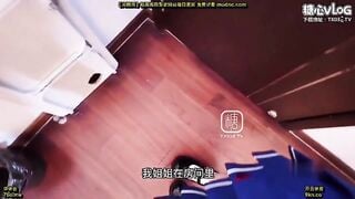 麻豆传媒STP35322 双重姊妹双胞胎共享姊夫的肉棒 爱吃雪糕