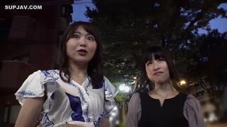 【モザイク破壊】WA-576 パーティ帰りのママ友ナンパ 着飾った心優しい人妻が童貞君の早漏改善にいきなり3P筆下ろし！