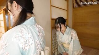 VRNC-080 高級旅館で大乱交！住み込みバイトの美女達をやりたい放題エッチしまくる濃厚生中SEX！【しおり/ゆいか/いちか/のかぜ】いちか＆のかぜ篇