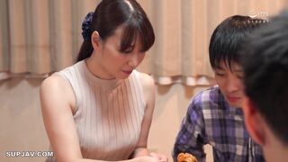 【モザイク破壊】HBAD-585 息子の友達のマセガキ共に性処理させられザーメンまみれの母親 加藤あやの