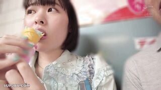 【モザイク破壊】HMN-290 水色が好きな少女 M男クンとおさんぽデート中出し ノーマルエッチに飽きたからって公共の場でキスされて、悪戯されて、密着されて、痴女られ続け
