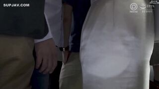 【モザイク破壊】KBI-064 人妻教師中出し痴漢電車 -快楽に溺れる車内羞恥- 中出し5連発!!
