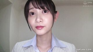 【モザイク破壊】KTB-103 ぶっかけ！OLスーツ倶楽部28～インターン女子大生静河さんのヤル気満々ホワイトスーツとセクハラ専用スカートスタイル～