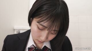 T38-057 痴●集団に完堕ちした通学中の巨乳女子●生 糸井瑠花