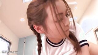 [Mosaic Destruction] IPTD-746 เครื่องแบบ ชุดกีฬาผู้หญิง และชุดว่ายน้ำของโรงเรียน Karin Kikumi