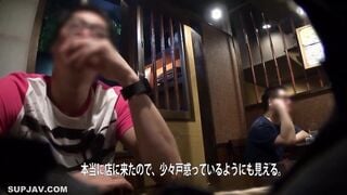 【モザイク破壊】JUFD-316 居酒屋でバイトするムッチリ爆乳の看板娘を口説いてAVデビューさせちゃいました！ 西田琴音