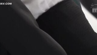 【モザイク破壊】MIDE-631 痴漢に溺れて…―通学中に襲われた敏感体質の制服美少女― 二宮ひかり