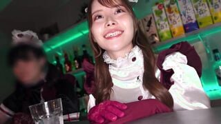 MAAN-1163 【モデル級コンカフェ嬢と店内生ハメ】Gカップ高身長美脚のとにかく見惚れる完璧ボディ！！美形な顔で見つめながら丁寧に舐めあげるフェラチオも秀逸！エチコス