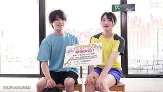 【モザイク破壊】DVMM-338 一般男女モニタリングAV マジックミラーの向こうには大好きな彼氏！陸上部女子大生が「絶対に感じるな！耐久！くすぐり我慢ぶら下がりゲーム」