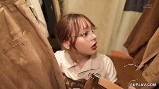 【モザイク破壊】STARS-511 人気アパレル店員ゆなさんは舐めるのが大好きビッチギャル!ヨダレダクダ…