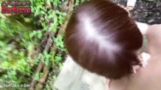 FC2-PPV-4895359 【無修正ｘ個人撮影】★Kerberos特別編★Gカップスタイル抜群美女が山奥を徘徊！誰か来ないかドキドキえっち♪後半はゆっくりホテルで中出