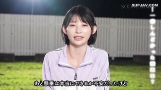 【モザイク破壊】START-497 宮島めい 初めての全裸わ〇せつスポーツテスト