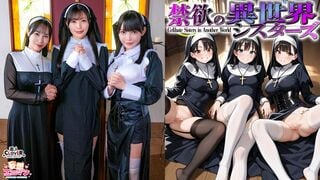 【모자이크 파괴】STCVS-043 【금욕의 이세계 시스터즈】 (1) 여자밖에 없는 세계로 소환? 수녀원장의 구강 성교 시식!! (2) 태어나서 처음 보는 남자에게 경악!? 그