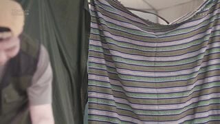 JUQ-405C-U 町内キャンプNTR テント内で何度も中出しされた妻の【閲覧注意】寝取られ映像 明里つむぎ