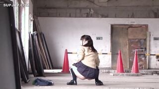 【モザイク破壊】AVOP-325 野ションを目撃されてプリプリお尻を大公開したままハメられた女子校生