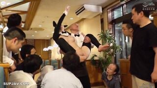 【モザイク破壊】SVSHA-016 羞恥！おっぱいや膣穴尻穴までも視姦された私…日給8万円だけど制服が逆バニーなファミレスアルバイト！3