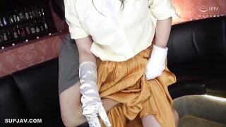 【モザイク破壊】SYKH-182 「ロングスカート好きが集まる手コキピンサロ」 スカートにザーメンをぶっかけたい！ かすみ嬢 小野寺かすみ