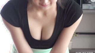 【モザイク破壊】DVMM-369 出張メンズエステで巨乳女子大生に素股でデカチンを擦りつけたらヌルッと生挿入！…した後日談:デカチン中出しにドハマりしたJDとずーっと生ハ