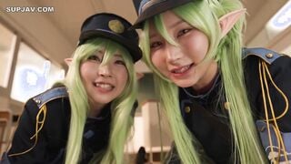 【モザイク破壊】T38-049 無邪気なじゅぽがき姉妹にむちゃくちゃ搾精された