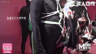 麻豆传媒CUS-062 鱿魚遊戲成人版繩縛地獄