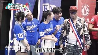 麻豆传媒CUS-092 你好同学EP4 AV篇强制4P性爱关卡 管明美 韩棠
