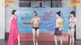 麻豆传媒CUS-1094 男优练习生EP1 节目篇盛夏激情的筑梦之旅 雪千夏 季妍希 蜜苏