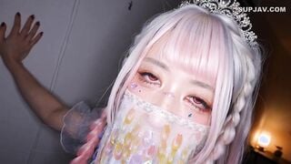 【モザイク破壊】TIKB-214 ベールで隠された魅惑の発情コスプレイヤーのオフパコフェベチオ