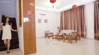 麻豆传媒MD0024 淫过年系列表兄妹的淫乱新春 欧美玲