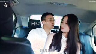 麻豆传媒MSD059 出差艳遇 上了心仪已久的女同事 郭童童