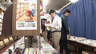 【モザイク破壊】AP-512 ジーパンくり抜き固定バイブ本屋痴漢