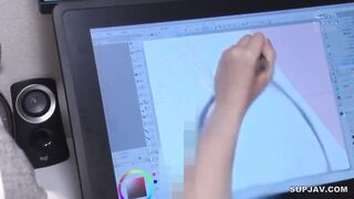 【モザイク破壊】ATID-673 現役女流マンガ家 AVデビュー！ 夫に内緒でアタッカーズ専属AVデビューを決断！本当に大丈夫！？ 角綾