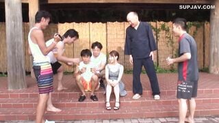 【モザイク破壊】AVOP-466 中出し町内会 都会育ちの妻が田舎の野外でflatcされ寝取られました 橋本れいか _New2