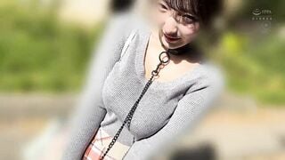NPJS-268 ノーブラ新宿徘徊マゾ犬お散歩デート