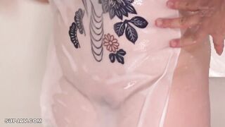 【モザイク破壊】JUFD-729 男達が群がるむっちり肉厚パイパン妻 青木りん
