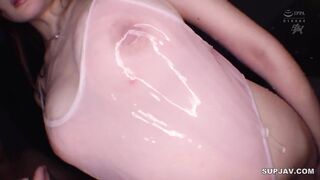 【モザイク破壊】DASS-880 ヤヴァイお薬いっぱいキッメキメ！股下86cmのぱねぇエエカラダを唾液ヌルヌル舐めねぶってローションぬ～るぬる！爆イキ鬼どぴゅトランスキメ