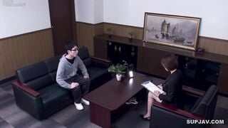 【モザイク破壊】DV-1245 美しすぎる面接官≪朝日奈あかり≫の素人男優オーディション