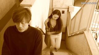 【モザイク破壊】JUX-886 毎朝ゴミ出し場ですれ違う浮きブラ奥さん 神納花