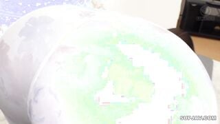 【モザイク破壊】LULU-159 媚薬ち○ぽで甥っ子に即ハメ中出しされ理性を保てず白目アヘ顔痙攣でイキ潮を吹きまくるデカ尻叔母さん 佐々木咲和