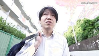 【モザイク破壊】HBAD-666 隠しきれない爆乳を近所の男達に狙われたむっつりスケベ女子大生 新山ちなつ