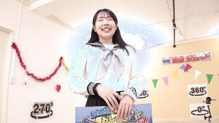 SVVRT-081 아마추어 버라이어티 여고생 한정! 오줌 세계 일주! 물총을 쏘면서 360도 회전하면 상금 10만 엔! 연속 분사로 민감도가 높아진 미성숙한 보지에 어른의 거대한 자지