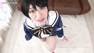 [Destrucción del mosaico] COSX-106 [pechos K] ¡Pechos de 3 dígitos! ? ¡E-chan, que tiene los pechos más fuertes en la historia de Cospaco, está embarazada con un popular cosplay de V y está fuera de Paco!