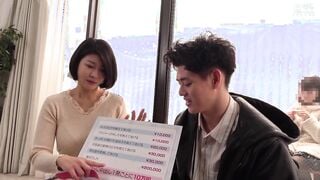 DVMM-406 一般男女モニタリングAV マジックミラーの向こうには実の娘（=彼女）！「娘がダメなら私が…」巨乳母がデカチンすぎて童貞卒業できない娘の彼氏を優しく筆おろ