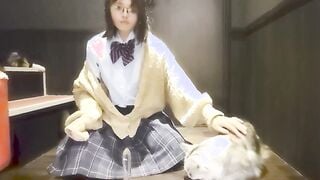FC2-PPV-1548372 【個撮×露出】都立商業科のゆめかわ系。「露出散歩。」おっぱい露出7回+フェラ4回+口内射精2回【4K画質】