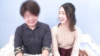 HJMO-423C 夫妻挑戰！忍得住松元菜奈實的絕讚技巧20分就有獎金！被榨出兩次則是妻子被NTR中出。