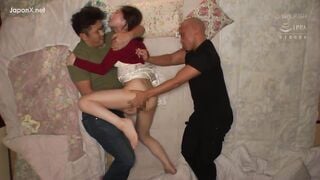 NHDTB-346C 住夫家的夜晚被大伯2人前後夾擊2穴frec絕頂的人妻